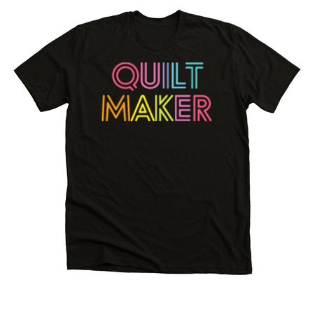 Quilt Maker Ltd Edition, a Black Heather Premium Unisex Tee
