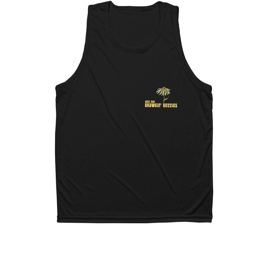 Trans Athletes, a Black Unisex Performance Tank