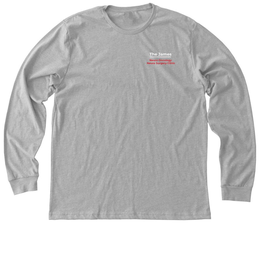 Brain Tumor Awareness, a Athletic Heather Premium Long Sleeve Tee