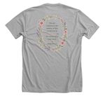 Brittany's Verse&nbsp;, a Athletic Heather Premium Unisex Tee (back-view)